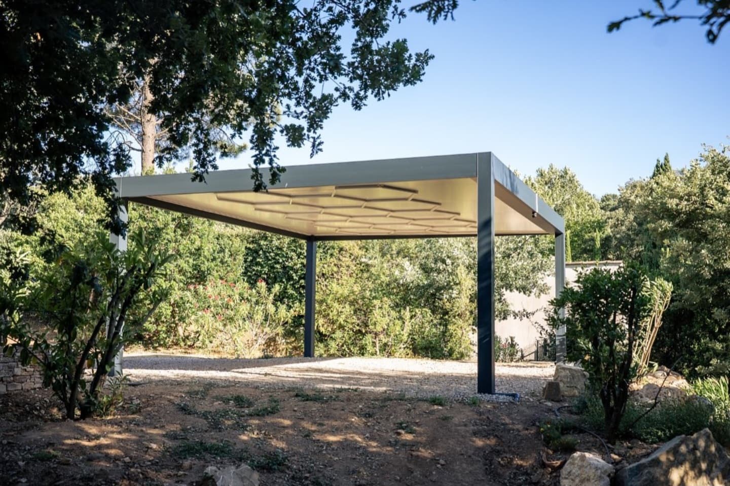 villa için premium carport sistemi
